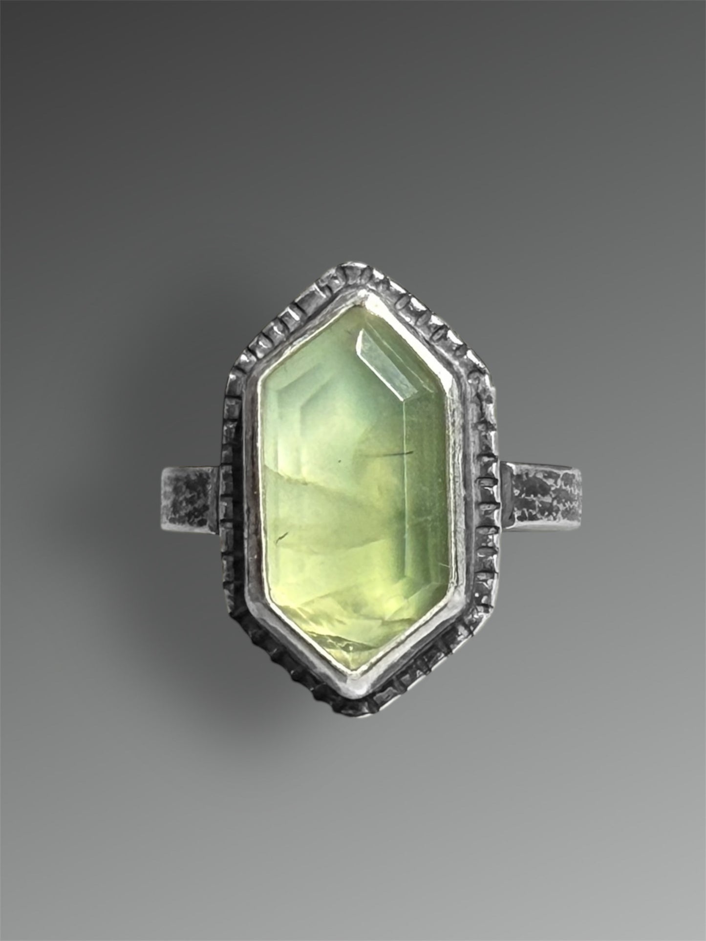 Prehnite Ring, Size 6