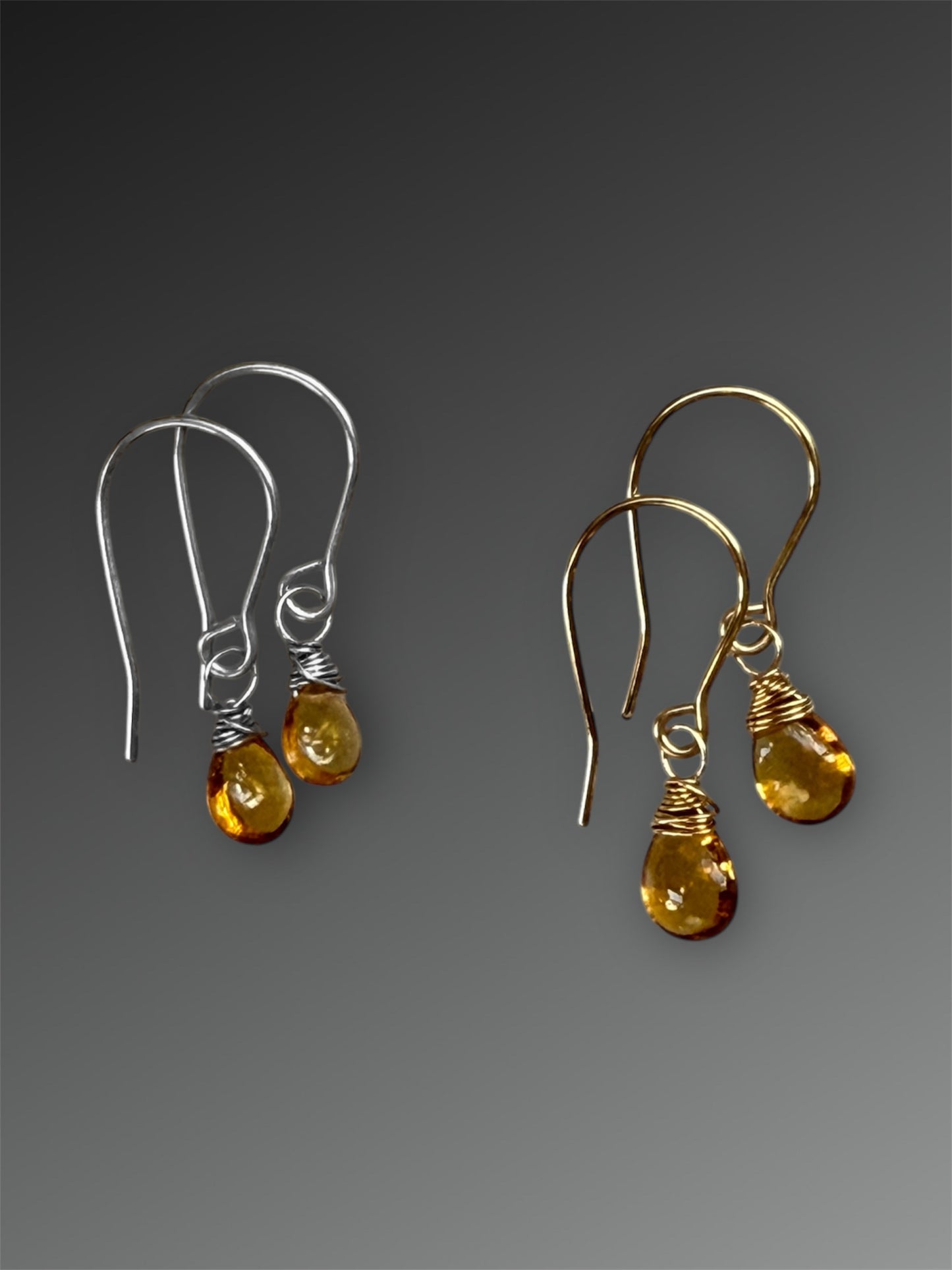 Citrine Drop Earrings