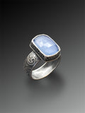 Blue Chalcedony Ring, size 8.5