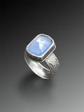 Blue Chalcedony Ring, size 8.5