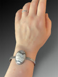 Reserved for Jessica: Phantom Dendritic Calcite Cuff