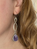 Long Chaorite Helix Earrings