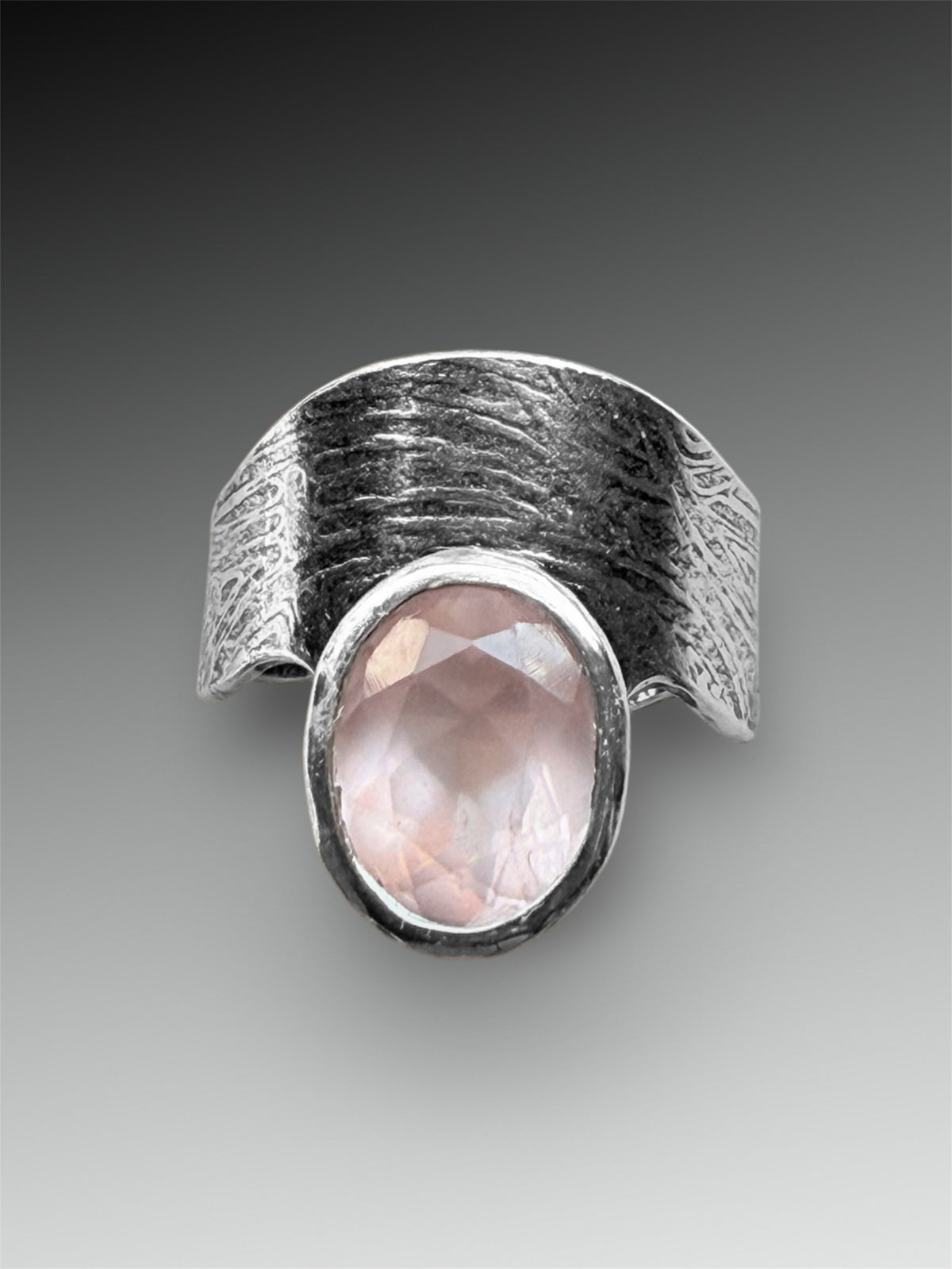 Reserved for Sarah S.: Custom Rose Quartz Ring