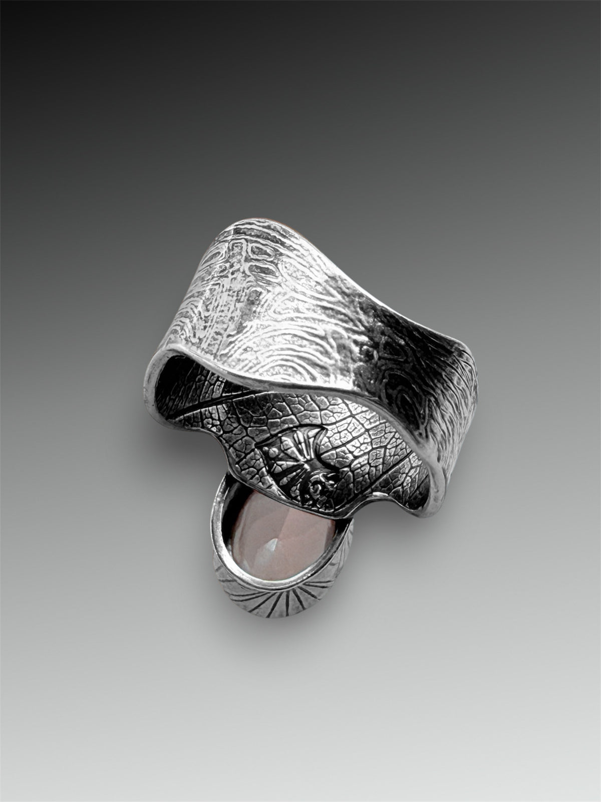 Reserved for Sarah S.: Custom Rose Quartz Ring