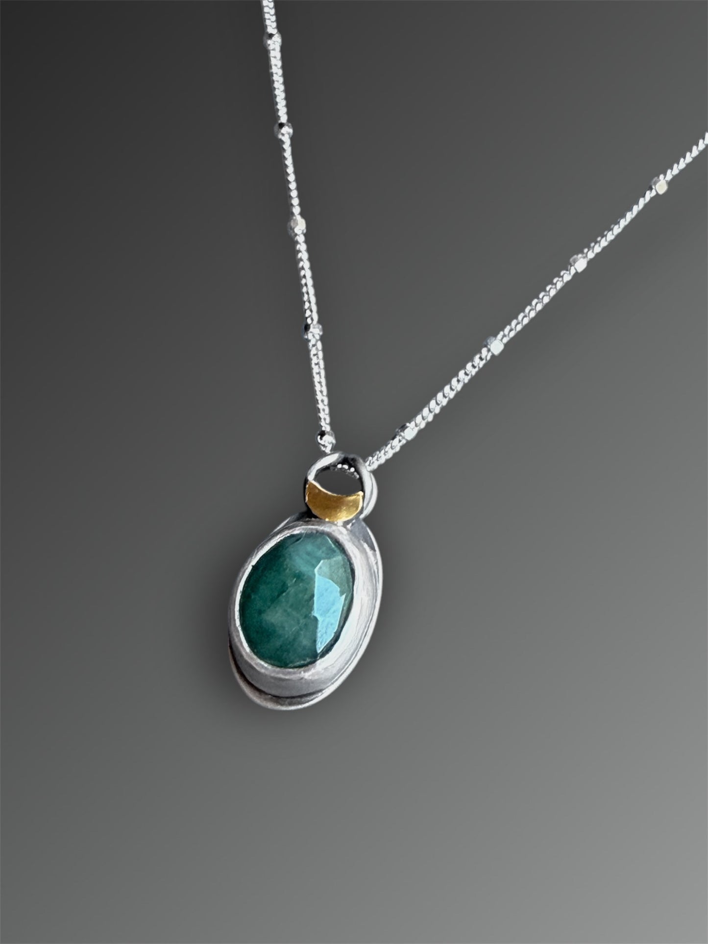 Emerald Scarab Necklace