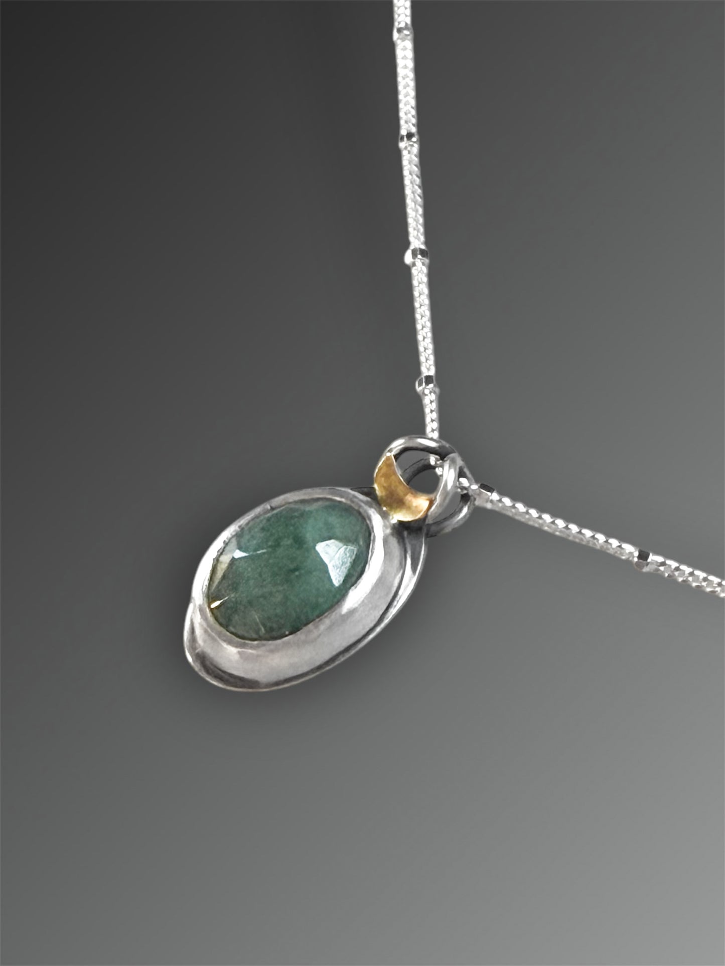 Emerald Scarab Necklace