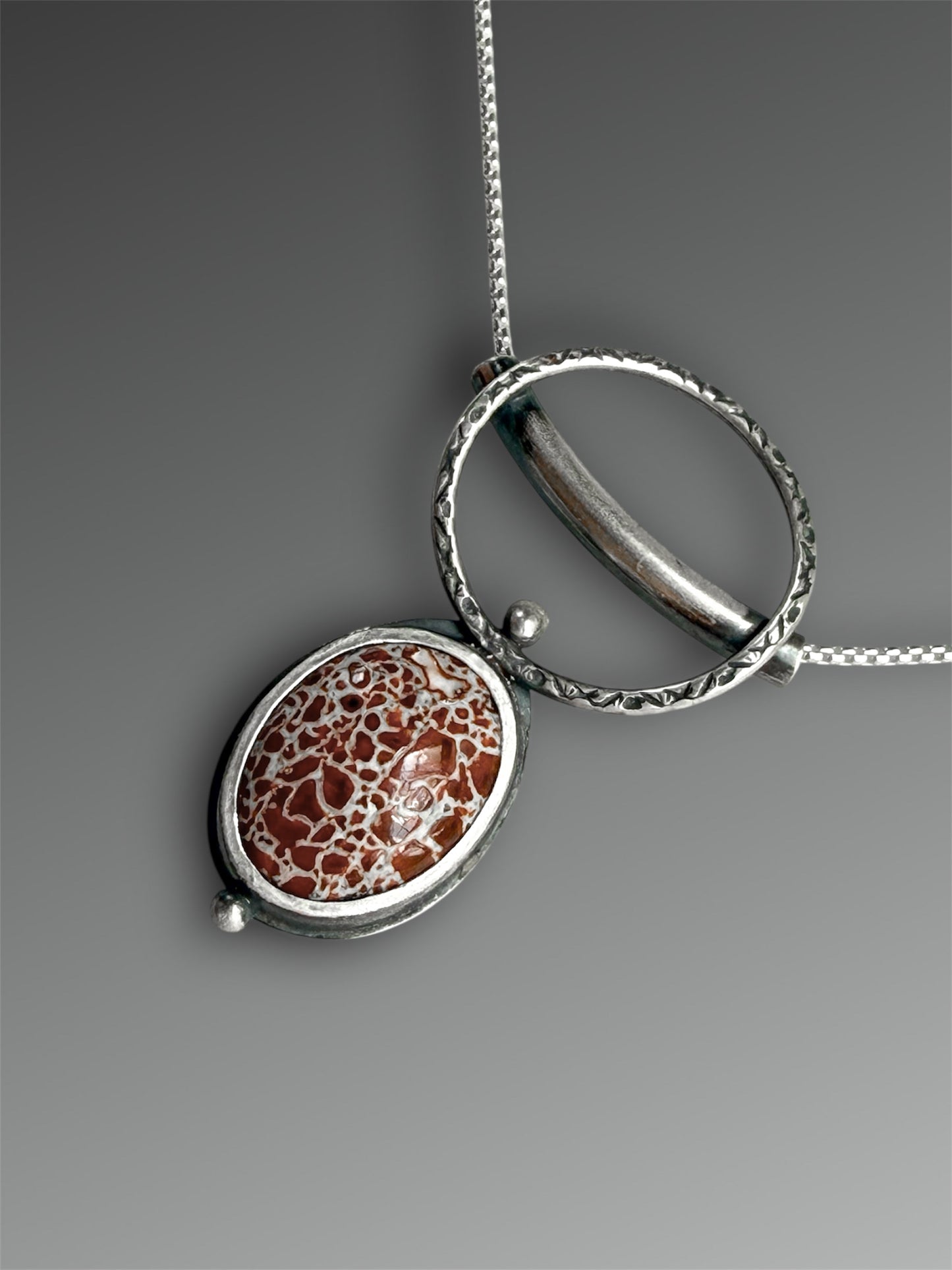 Red Dino Pendant