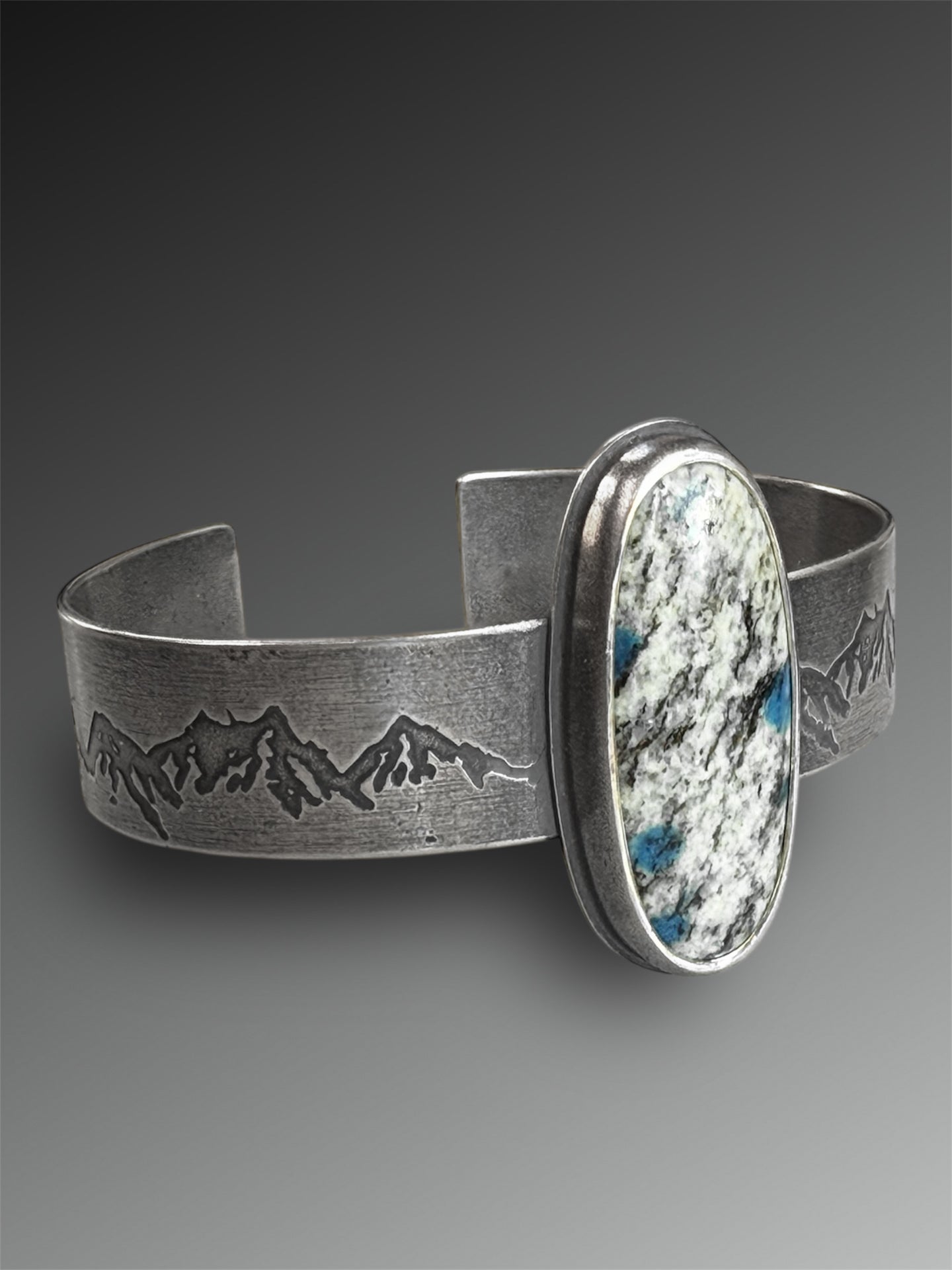 K2 Jasper Cuff with Mountains