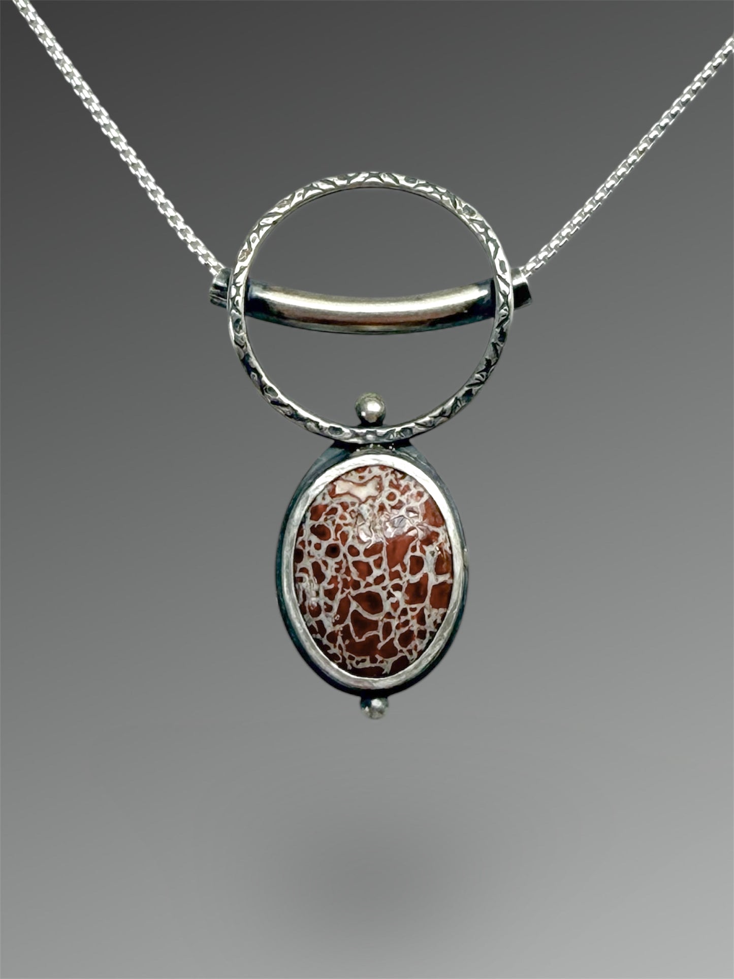 Red Dino Pendant