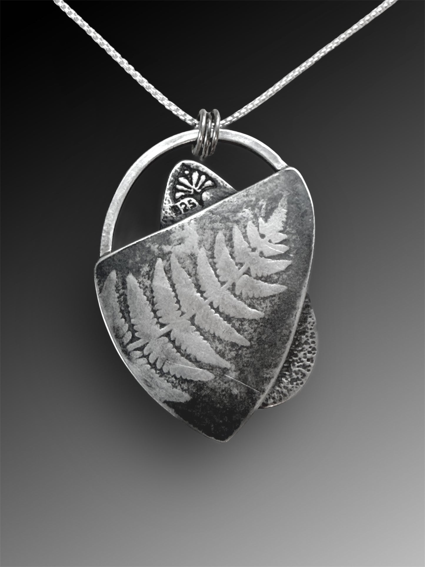 Sonoran Dendritic Rhyolite Leaf and Fern Necklace