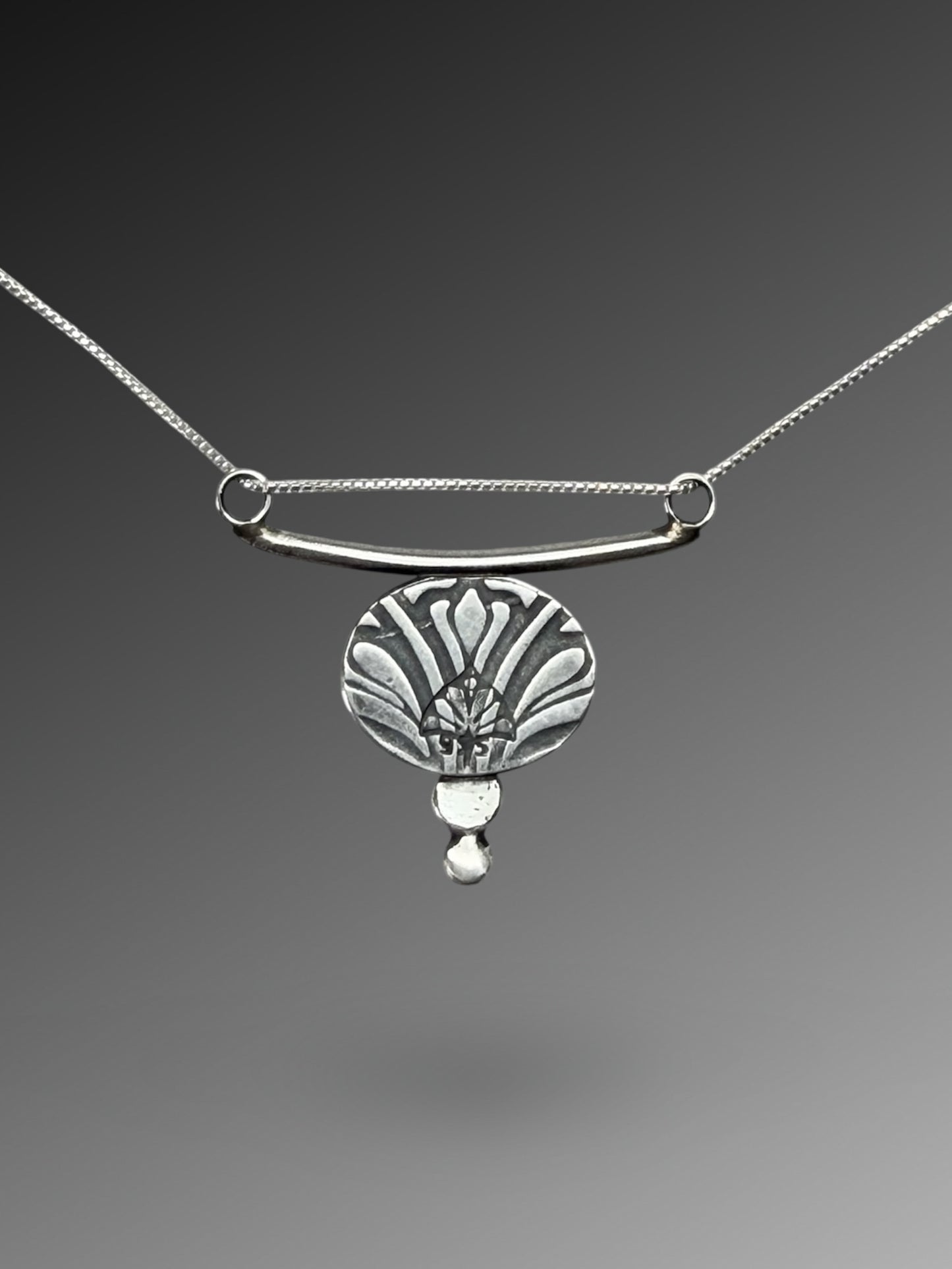 Chocolate Moonstone T Necklace