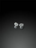 Tiny Silver Daisy Stud Earrings