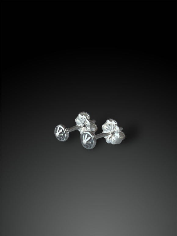 Tiny Sterling Silver Nest Stud Earrings By Otis Jaxon |  notonthehighstreet.com