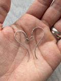 Extra Pair of Signature Ear Hooks: Replacement Ear Wires for Existing Earrings